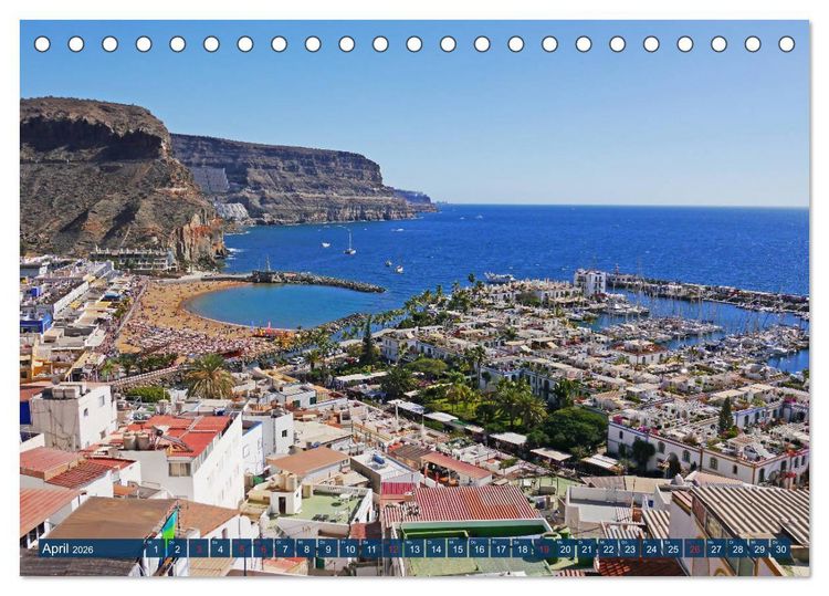 Produktbild: Bet&ouml;rendes Gran Canaria (Tischkalender 2026 DIN A5 quer), CALVENDO Monatskalender