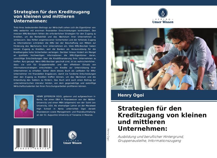 Produktbild: Strategien f&uuml;r den Kreditzugang von kleinen und mittleren Unternehmen: