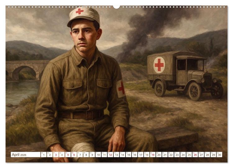 Produktbild: Ernest Hemingway (Wandkalender 2026 DIN A2 quer), CALVENDO Monatskalender