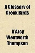 Produktbild: A Glossary of Greek Birds