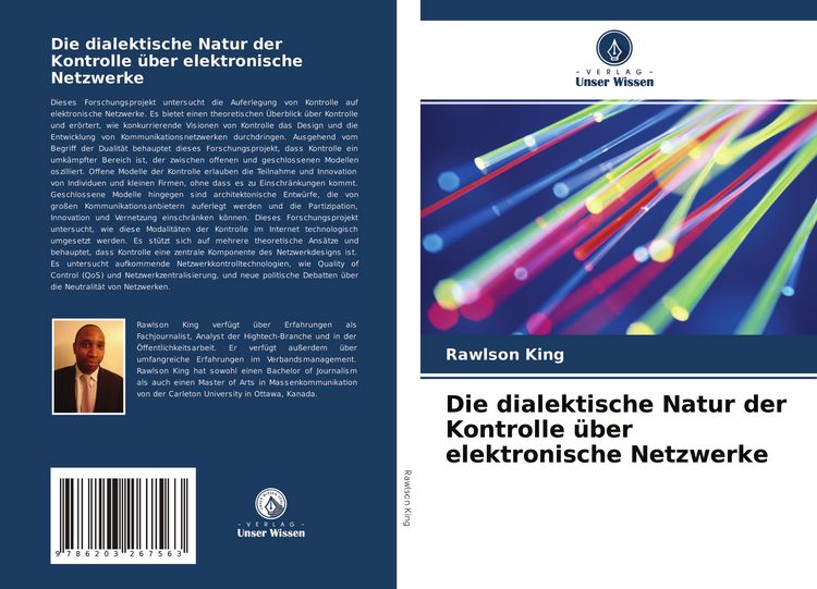 Produktbild: Die dialektische Natur der Kontrolle &uuml;ber elektronische Netzwerke
