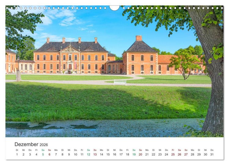 Produktbild: Schl&ouml;sser - Bauwerke der Vergangenheit (Wandkalender 2026 DIN A3 quer), CALVENDO Monatskalender