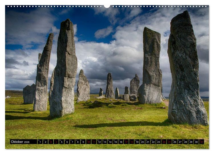 Produktbild: Schottland im Licht (Wandkalender 2026 DIN A2 quer), CALVENDO Monatskalender