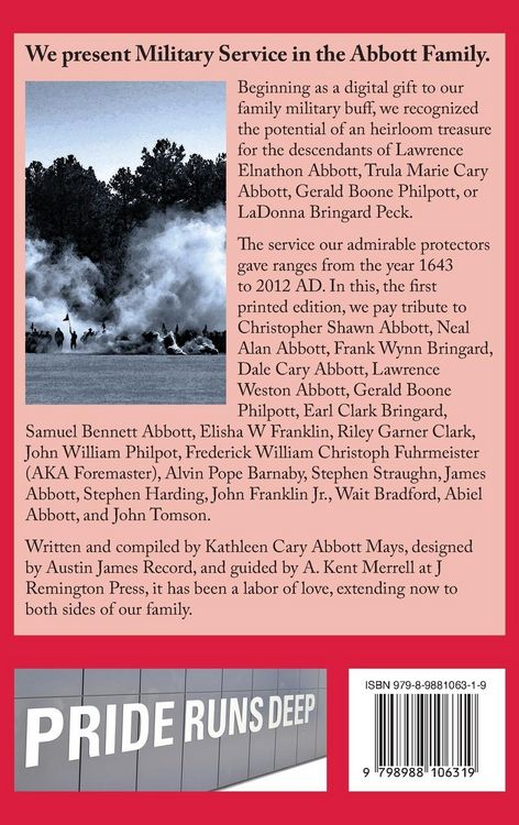 Produktbild: Military Service in the Abbott Family