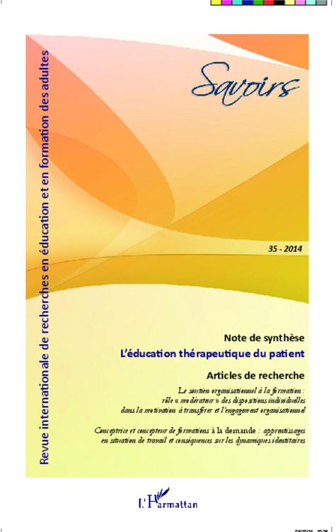 Produktbild: L'education therapeutique du patient