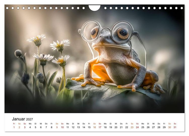 Produktbild: Brillen Bande (Wandkalender 2027 DIN A4 quer), CALVENDO Monatskalender