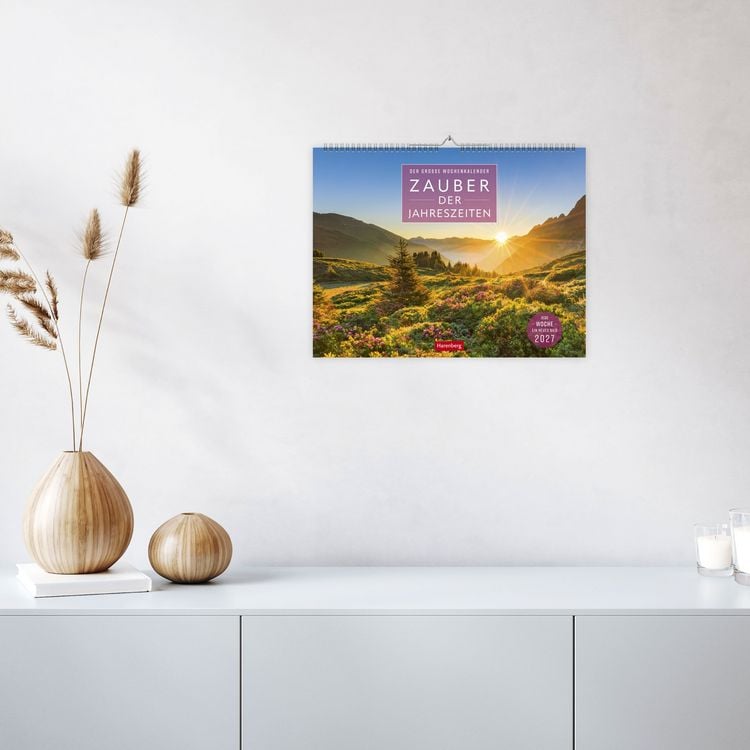 Produktbild: Zauber der Jahreszeiten Gro&szlig;er Wochenkalender 2027 - Jede Woche ein neues Bild