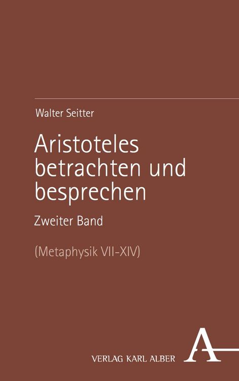 Produktbild: Aristoteles betrachten und besprechen