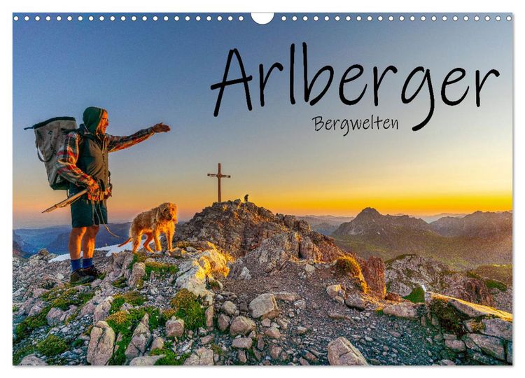 Produktbild: Arlberger Bergwelten (Wandkalender 2026 DIN A3 quer), CALVENDO Monatskalender