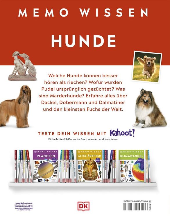 Produktbild: memo Wissen. Hunde