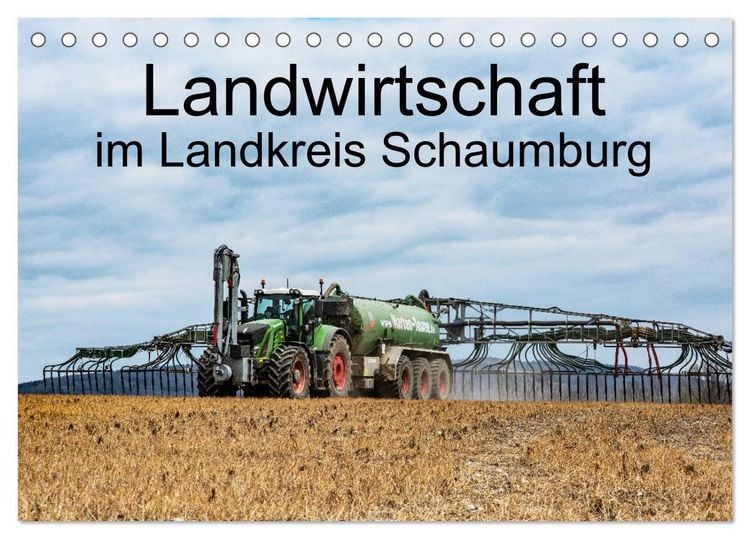 Produktbild: Landwirtschaft - Im Landkreis Schaumburg (Tischkalender 2026 DIN A5 quer), CALVENDO Monatskalender
