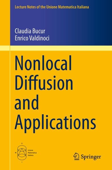 Produktbild: Nonlocal Diffusion and Applications