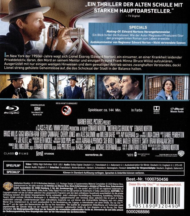 Produktbild: Motherless Brooklyn