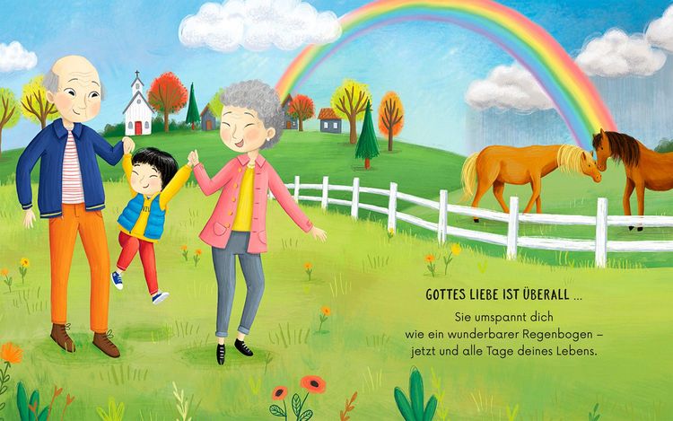 Produktbild: Gottes Liebe ist &uuml;berall (Pappbilderbuch)