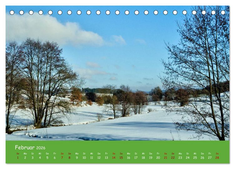 Produktbild: Bergisches Land (Tischkalender 2026 DIN A5 quer), CALVENDO Monatskalender