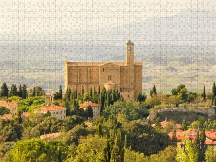 Produktbild: CALVENDO Puzzle Volterra | 1000 Teile Lege-Gr&ouml;&szlig;e 64x48cm Foto-Puzzle f&uuml;r gl&uuml;ckliche Stunden