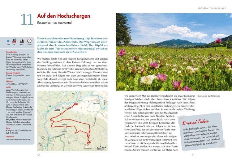 Produktbild: 100 Bergtouren f&uuml;r Langschl&auml;fer Bayerische Voralpen