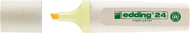 Produktbild: Edding Textmarker e-24 EcoLine pastellgelb