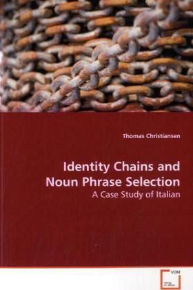 Produktbild: Christiansen, T: Identity Chains and Noun Phrase Selection