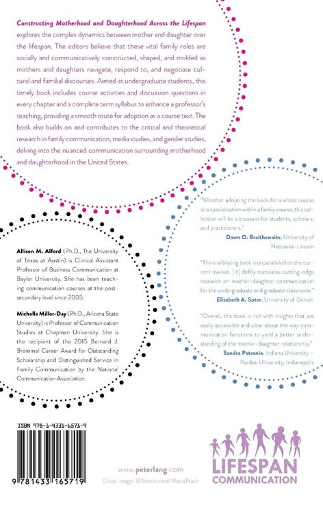 Produktbild: Constructing Motherhood and Daughterhood Across the Lifespan