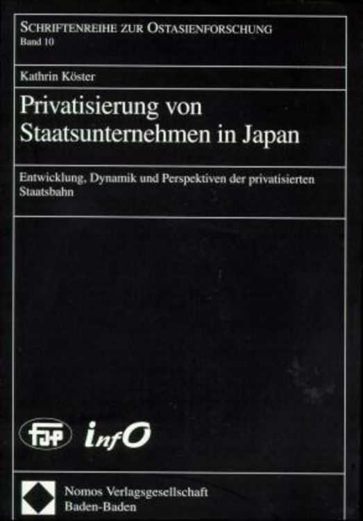 Produktbild: Privatisierung von Staatsunternehmen in Japan