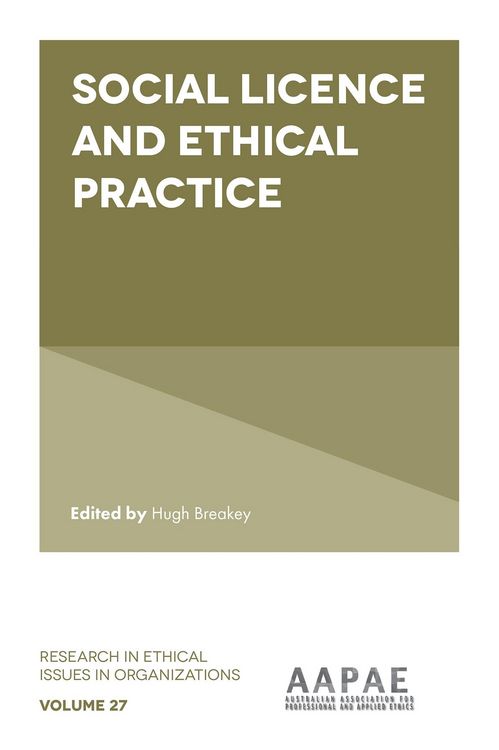 Produktbild: Social Licence and Ethical Practice