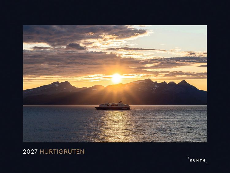 Produktbild: Hurtigruten - KUNTH Wandkalender 2027