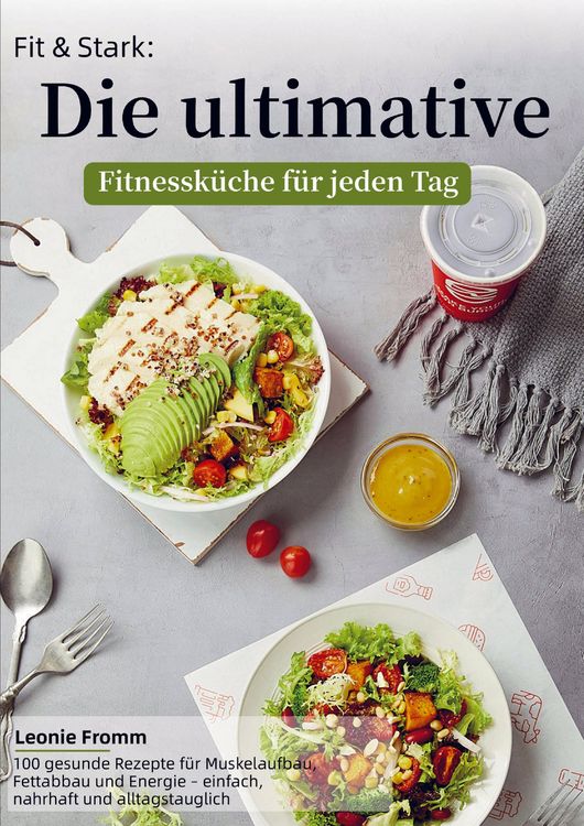 Produktbild: Fit & Stark: Die ultimative Fitnessk&uuml;che f&uuml;r jeden Tag
