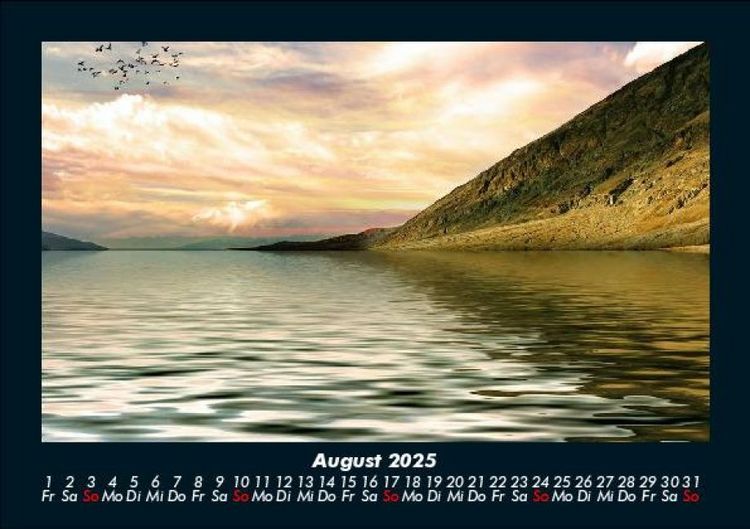 Produktbild: Naturlandschaften 2025 Fotokalender DIN A5