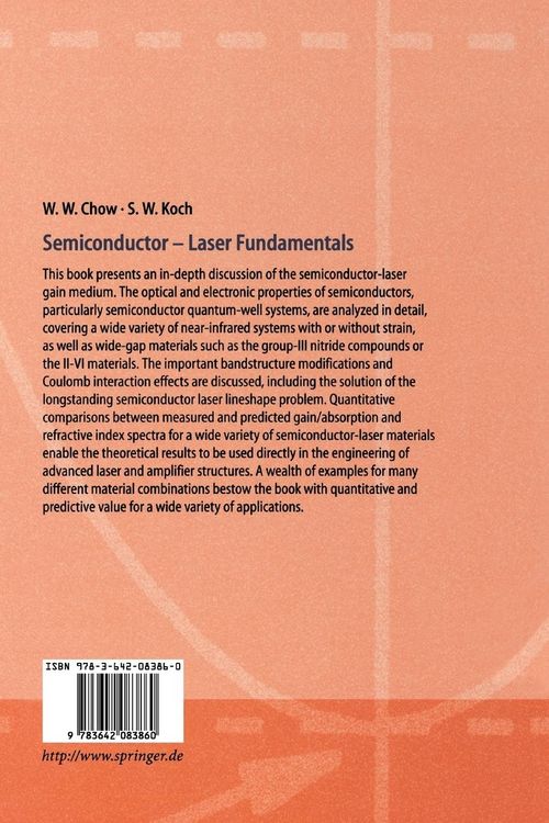 Produktbild: Semiconductor-Laser Fundamentals