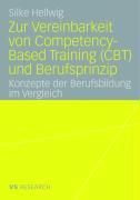 Produktbild: Zur Vereinbarkeit von Competency-Based Training (CBT) und Berufsprinzip