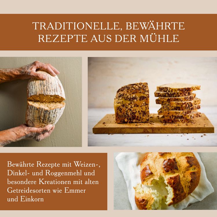 Produktbild: Das M&uuml;hlen-Backbuch