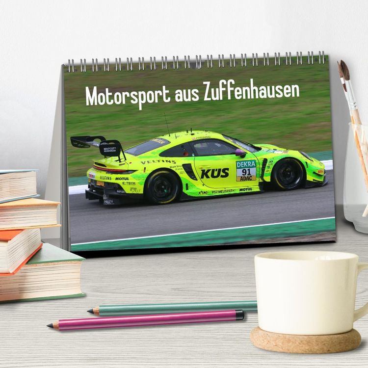 Produktbild: Motorsport aus Zuffenhausen (Tischkalender 2026 DIN A5 quer), CALVENDO Monatskalender