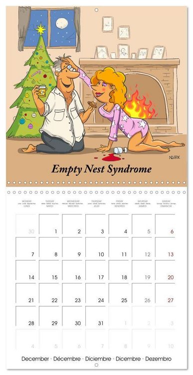 Produktbild: OK, Boomer - Cartoons (Wall Calendar 2026 12 &times; 12 Inch) CALVENDO 12 Month Wall Calendar