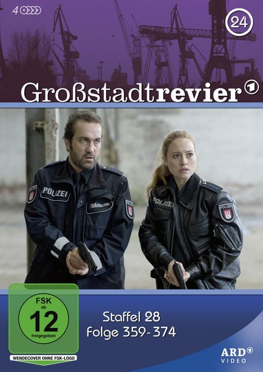 Produktbild: Gro&szlig;stadtrevier - Box 24/Folge 359-374 (Staffel 28) [4 DVDs]