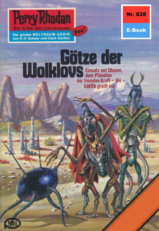 Produktbild: Perry Rhodan 828: G&ouml;tze der Wolklovs