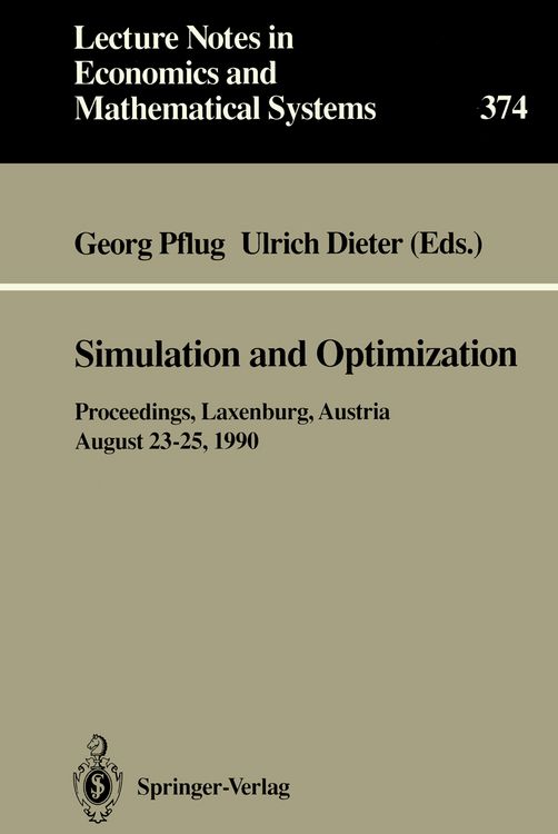 Produktbild: Simulation and Optimization
