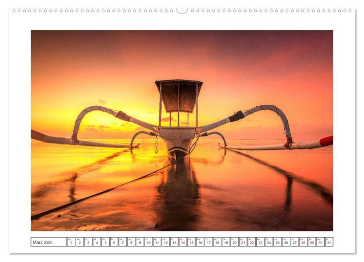 Produktbild: Bali Insel der G&ouml;tter (hochwertiger Premium Wandkalender 2026 DIN A2 quer), Kunstdruck in Hochglanz