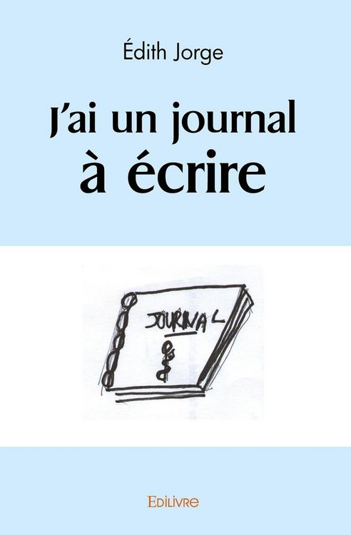 Produktbild: J ai un journal a ecrire