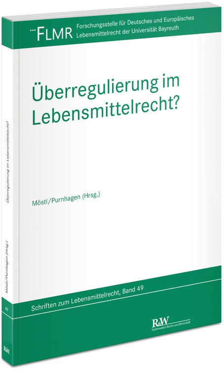 Produktbild: &Uuml;berregulierung im Lebensmittelrecht?