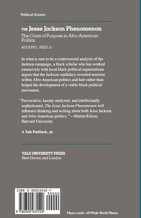Produktbild: The Jesse Jackson Phenomenon