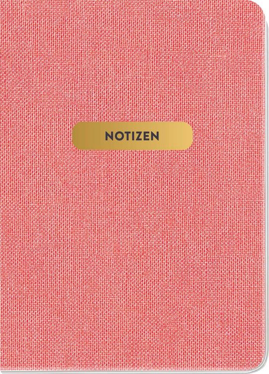 Produktbild: Notizheft Blumengl&uuml;ck Rosa