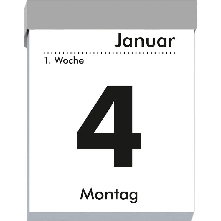 Produktbild: Tagesabrei&szlig;kalender M 2027