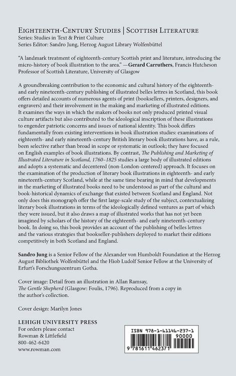 Produktbild: Publishing and Marketing of Illustrated Literature in Scotland, 1760-1825