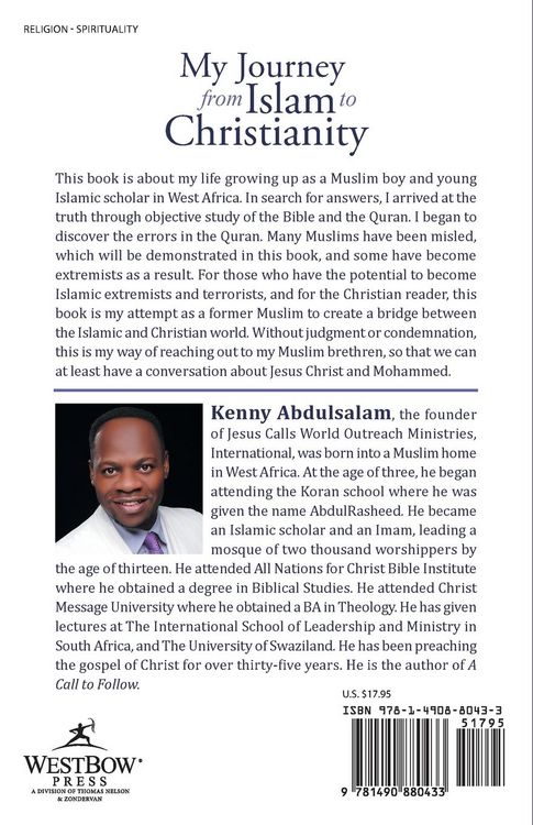 Produktbild: My Journey from Islam to Christianity