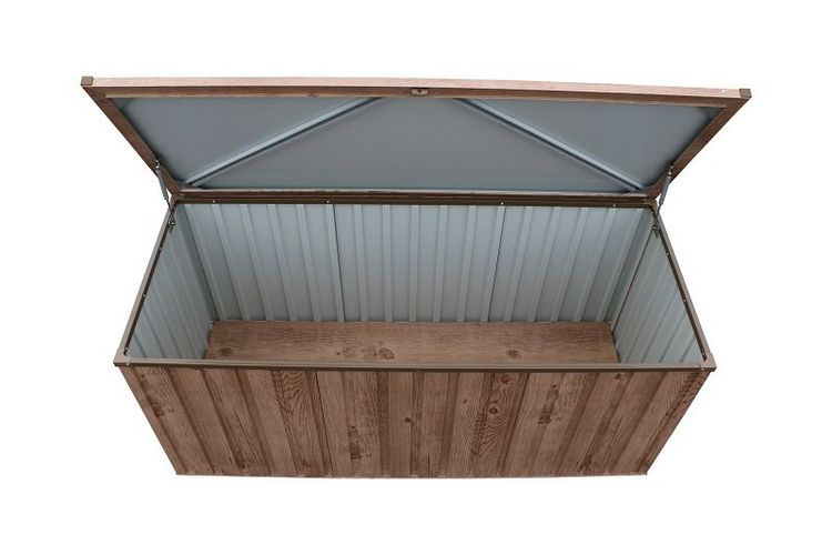 Produktbild: Metall Garten Ger&auml;tebox Kiste Kissenbox 770 L