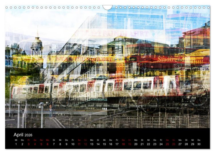 Produktbild: Hamburg-Art (Wandkalender 2026 DIN A3 quer), CALVENDO Monatskalender