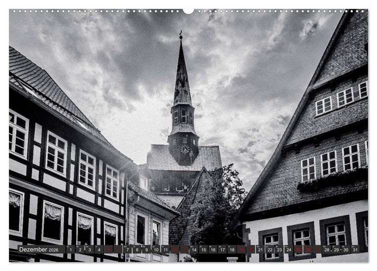 Produktbild: Ein Blick auf Osterode am Harz (Wandkalender 2026 DIN A2 quer), CALVENDO Monatskalender