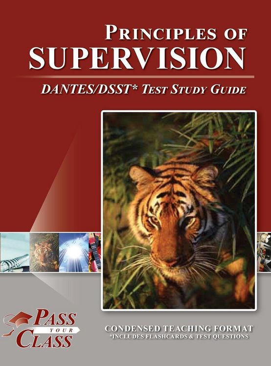 Produktbild: Principles of Supervision DANTES / DSST Test Study Guide