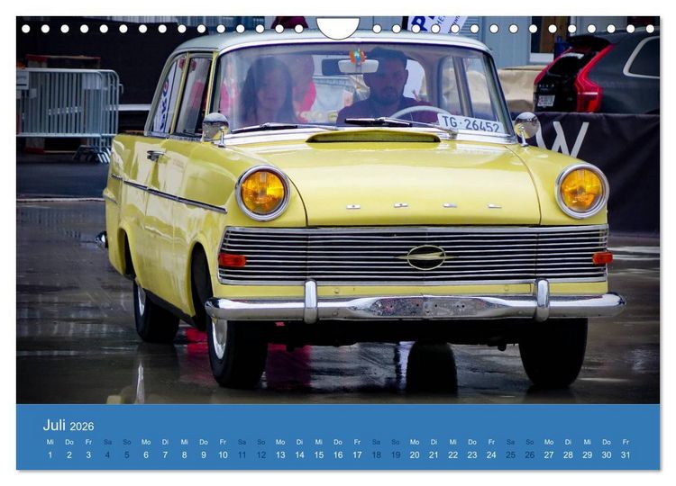 Produktbild: Opel Classics (Wandkalender 2026 DIN A4 quer), CALVENDO Monatskalender